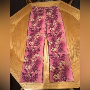 BCTU Sport Floral Pink/Purple Women's Pants- size 8
